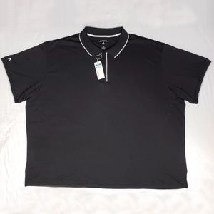 Antigua Elite Black Desert Dry Golf Polo Shirt
